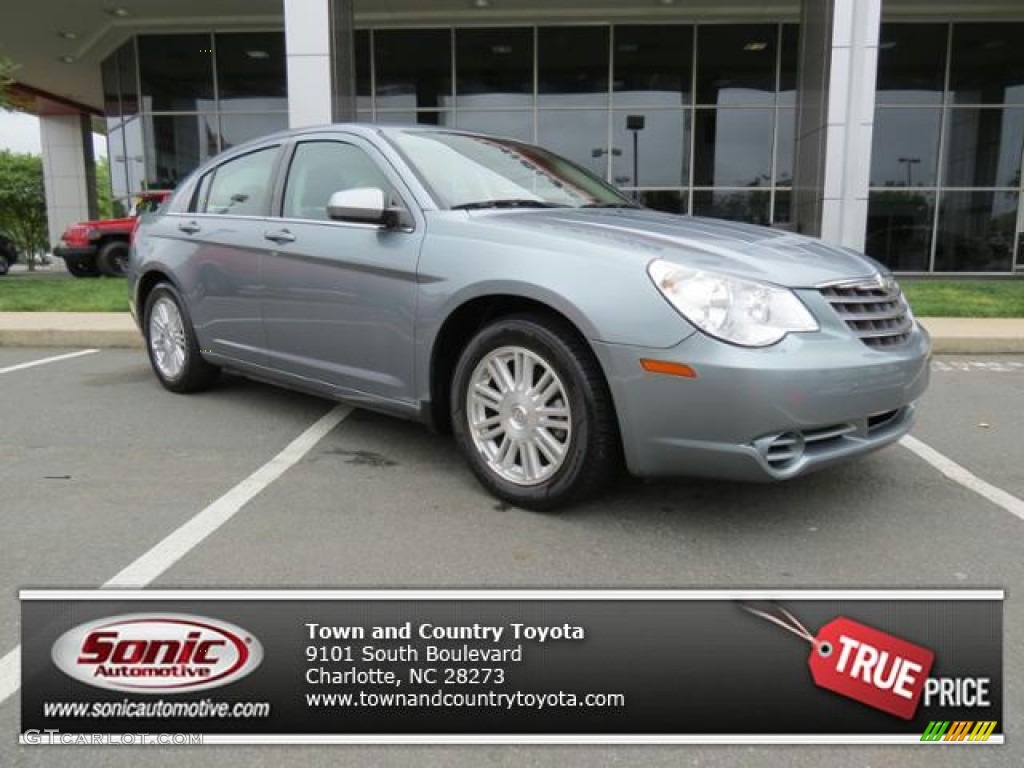 2009 Sebring Touring Sedan - Steel Silver Metallic / Dark Slate Gray photo #1