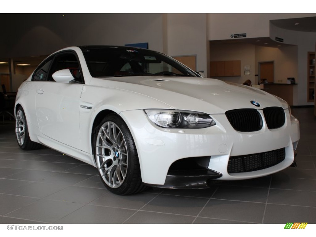 2012 M3 Coupe - Mineral White Metallic / Fox Red photo #1