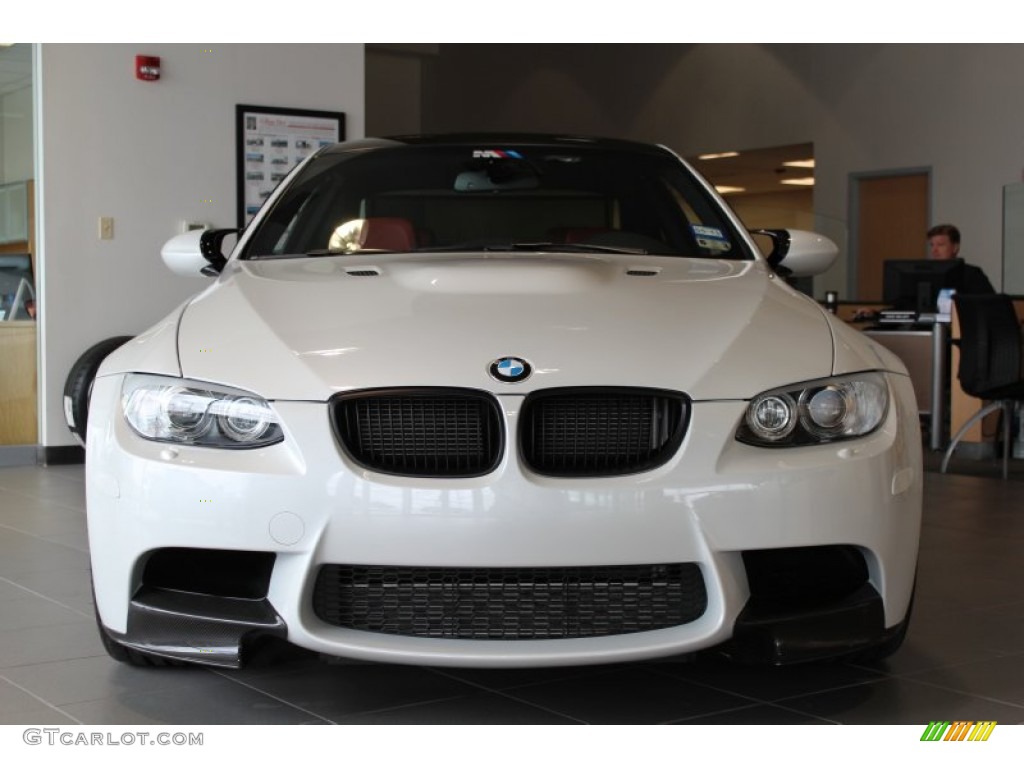 2012 M3 Coupe - Mineral White Metallic / Fox Red photo #5