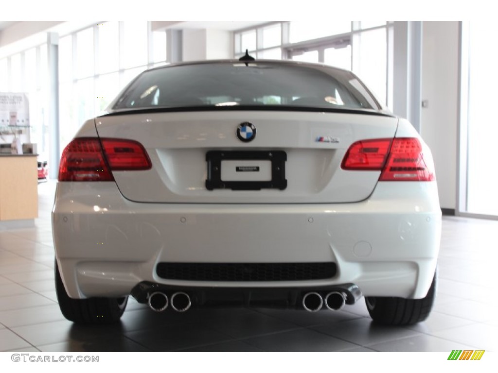 2012 M3 Coupe - Mineral White Metallic / Fox Red photo #6