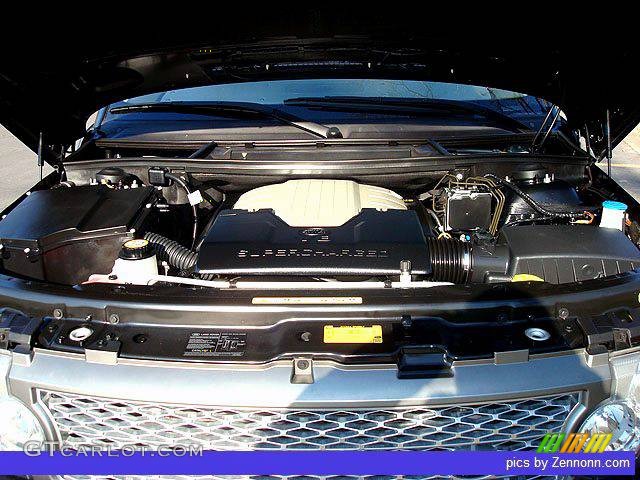 2006 Range Rover Supercharged - Buckingham Blue Metallic / Parchment/Navy photo #8