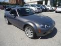 2007 Galaxy Gray Mica Mazda MX-5 Miata Grand Touring Hardtop Roadster  photo #4