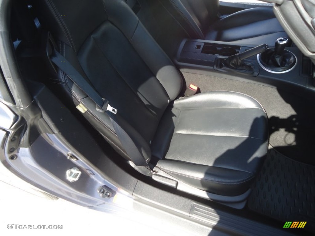 2007 MX-5 Miata Grand Touring Hardtop Roadster - Galaxy Gray Mica / Black photo #14