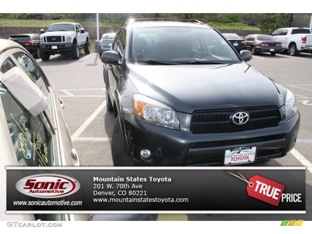 2007 RAV4 Sport 4WD - Flint Mica / Black photo #1