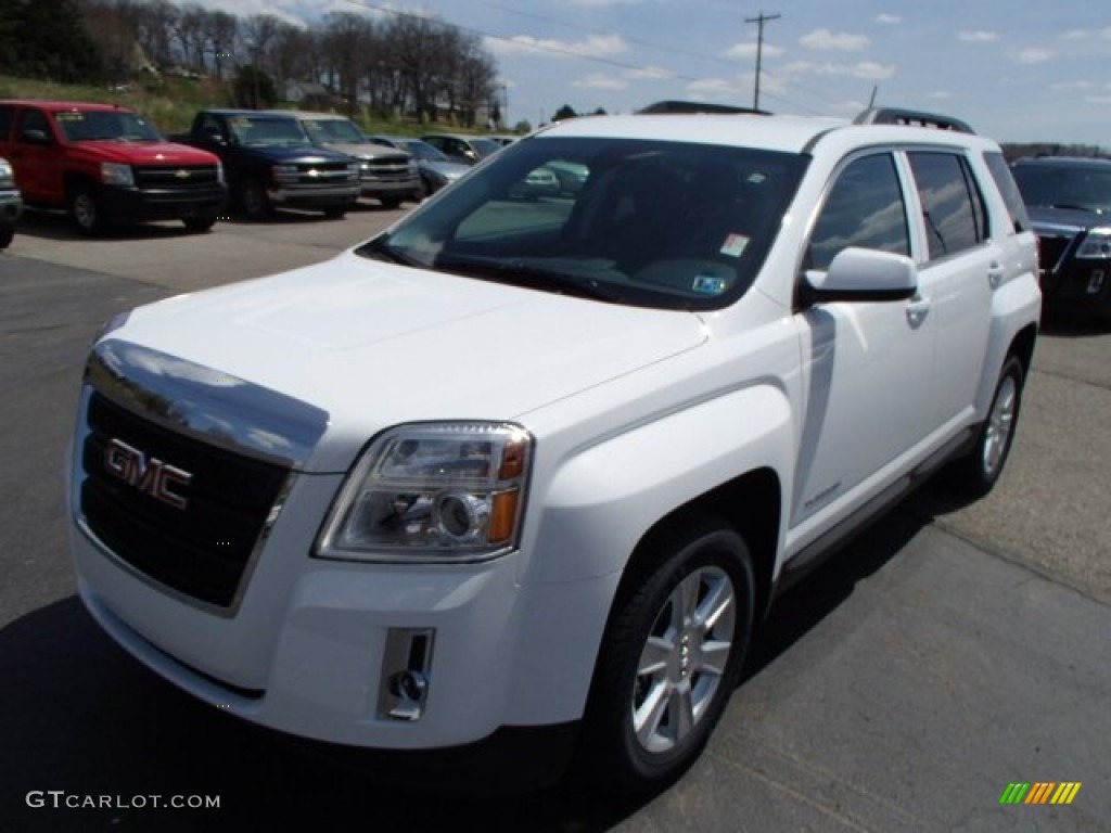 Summit White 2013 GMC Terrain SLE Exterior Photo #80672181