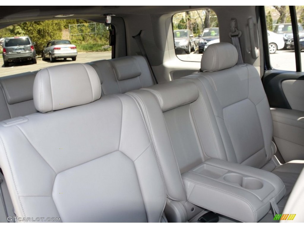 2011 Pilot EX-L 4WD - Bali Blue Pearl / Gray photo #12