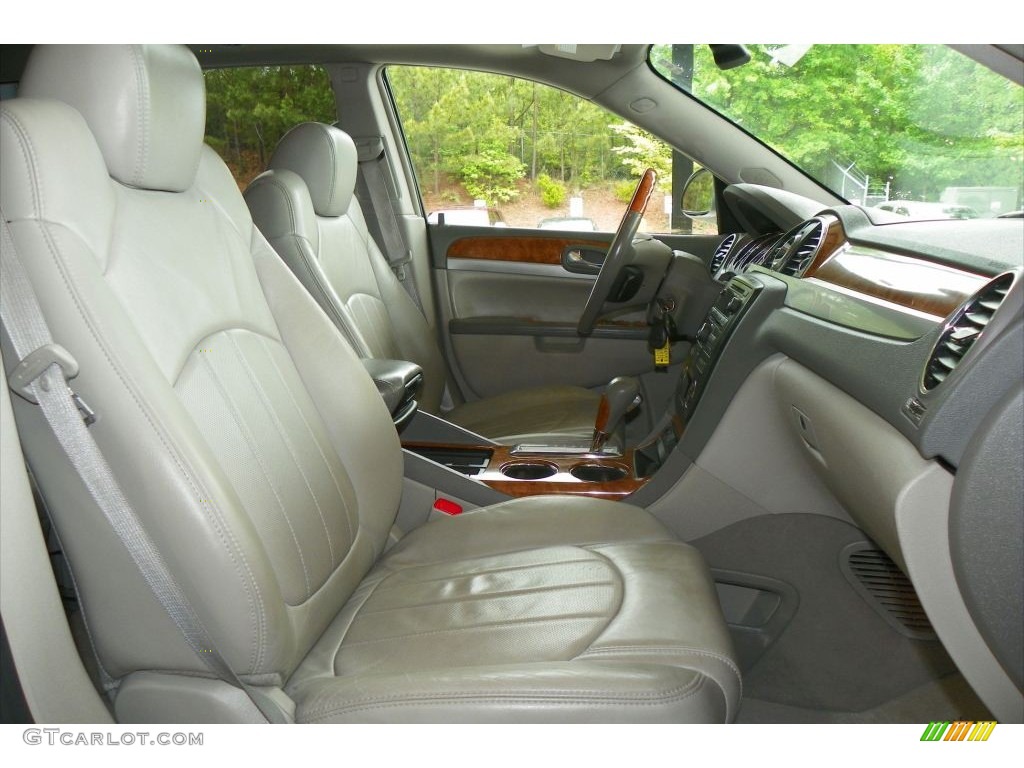 2008 Enclave CXL AWD - Platinum Metallic / Titanium/Dark Titanium photo #13