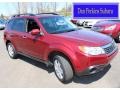 2009 Camellia Red Pearl Subaru Forester 2.5 X Premium  photo #1