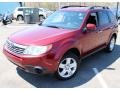 2009 Camellia Red Pearl Subaru Forester 2.5 X Premium  photo #3