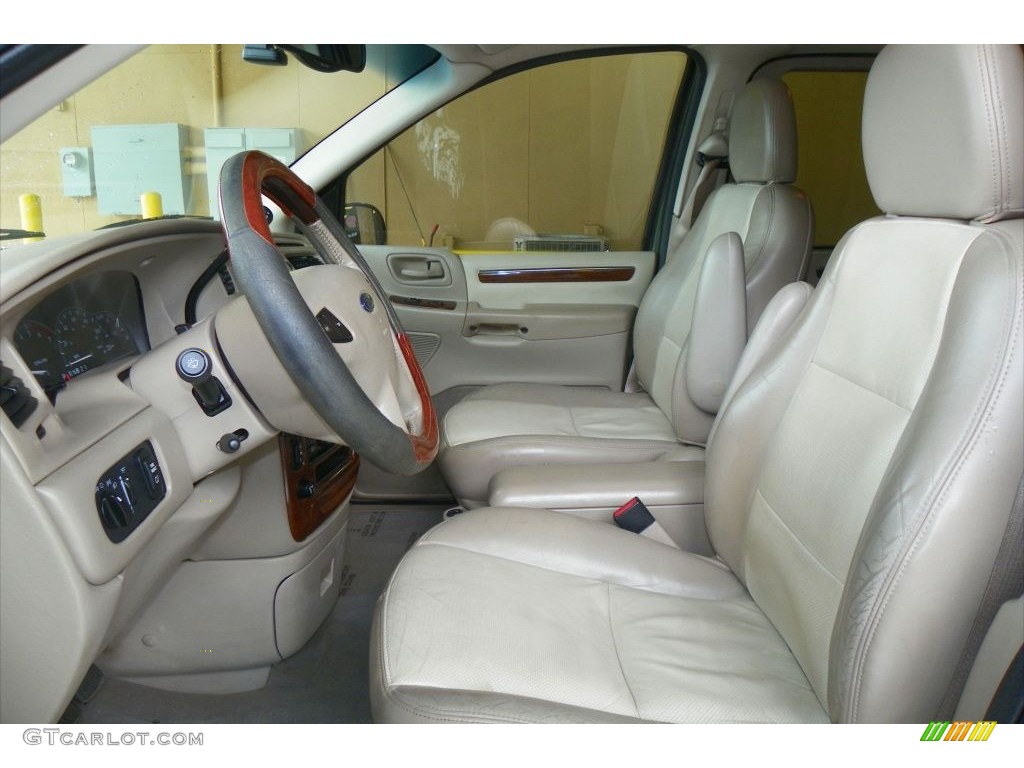 Medium Parchment Beige Interior 2002 Ford Windstar Limited Photo #80673421