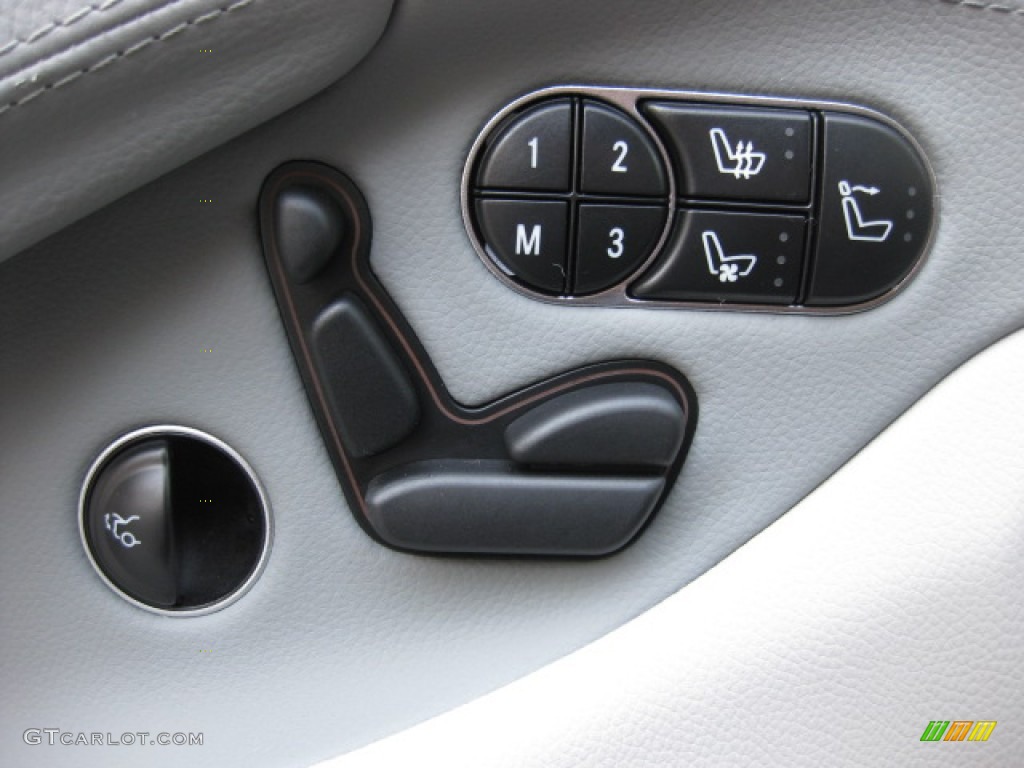 2011 SL 550 Roadster - Palladium Silver Metallic / Ash photo #10