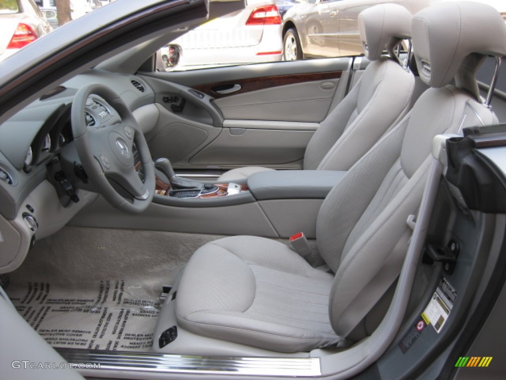 2011 SL 550 Roadster - Palladium Silver Metallic / Ash photo #19