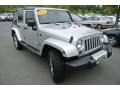 2011 Bright Silver Metallic Jeep Wrangler Unlimited Sahara 70th Anniversary 4x4  photo #2