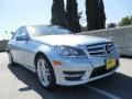 2013 Diamond Silver Metallic Mercedes-Benz C 250 Sport  photo #11