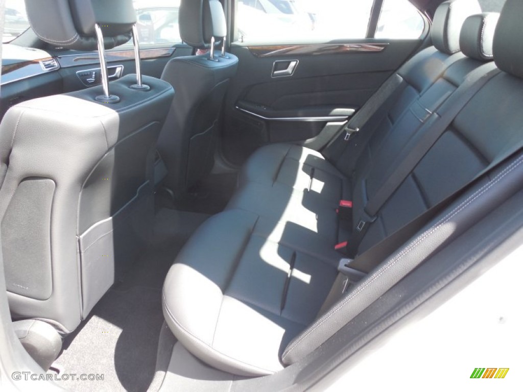 2014 E 350 Sedan - Diamond White Metallic / Black photo #7