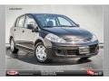 Super Black 2011 Nissan Versa 1.8 S Hatchback
