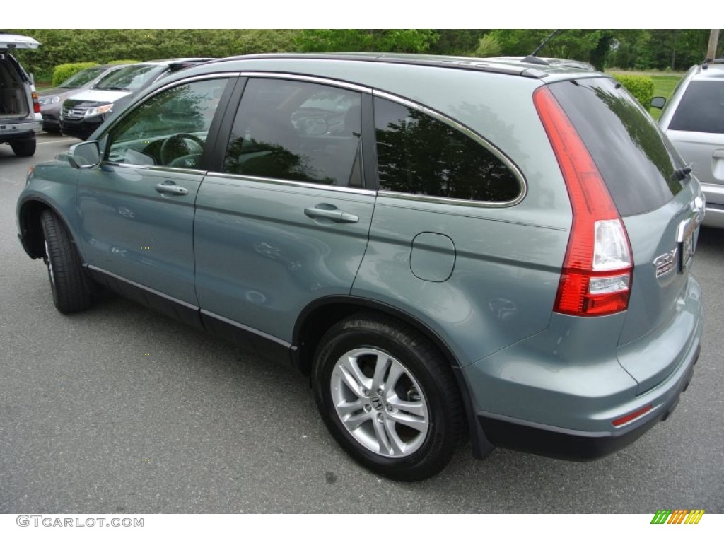 2010 CR-V EX-L - Opal Sage Metallic / Ivory photo #5