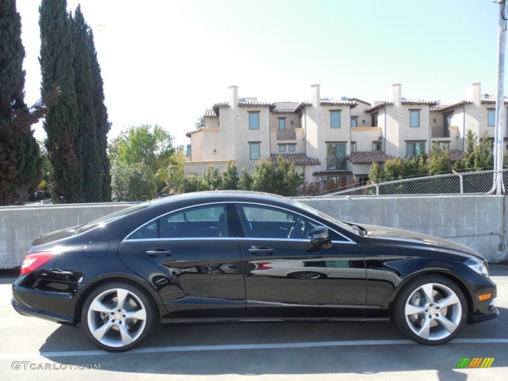 Black 2014 Mercedes-Benz CLS 550 Coupe Exterior Photo #80675789