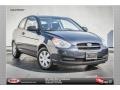 Charcoal Gray 2007 Hyundai Accent GS Coupe