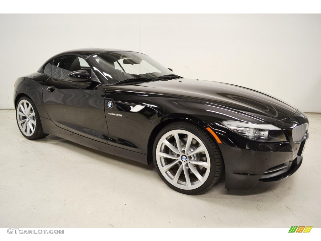 2011 Z4 sDrive35i Roadster - Jet Black / Black photo #2