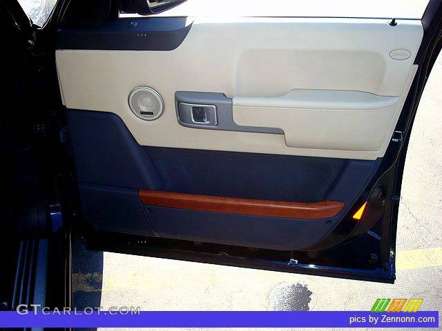 2006 Range Rover Supercharged - Buckingham Blue Metallic / Parchment/Navy photo #19