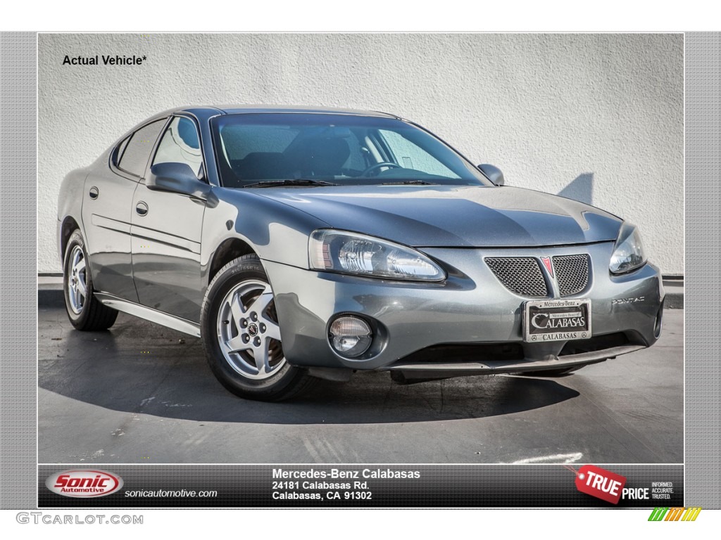2004 Grand Prix GT Sedan - Greystone Metallic / Dark Pewter photo #1