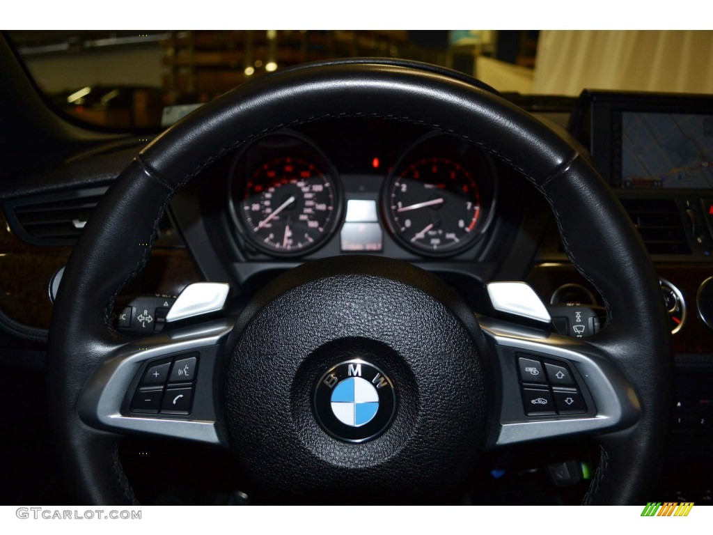 2011 Z4 sDrive35i Roadster - Jet Black / Black photo #25