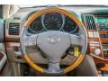 2004 Lexus RX Ivory Interior Steering Wheel Photo