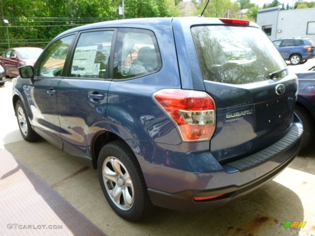2014 Forester 2.5i - Marine Blue Pearl / Platinum photo #2