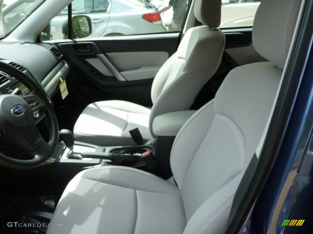 2014 Forester 2.5i - Marine Blue Pearl / Platinum photo #11