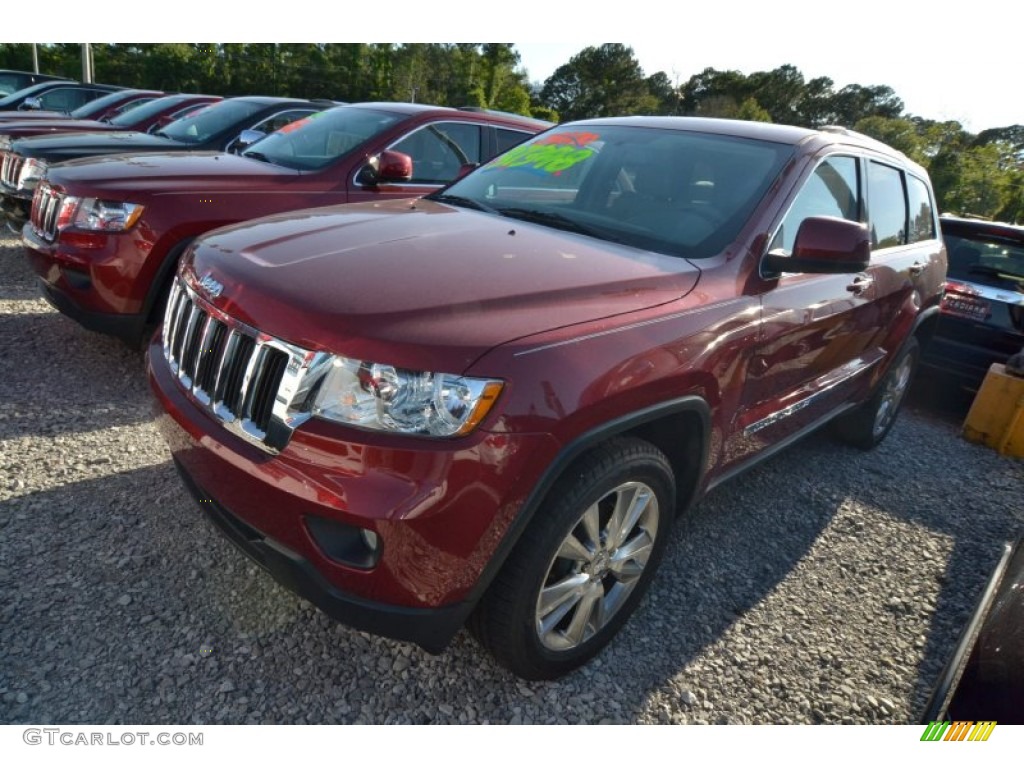 2013 Grand Cherokee Laredo - Deep Cherry Red Crystal Pearl / Dark Graystone/Medium Graystone photo #1