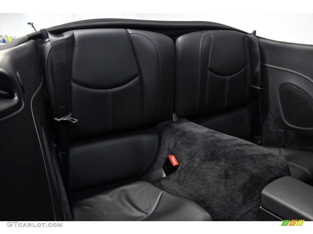 Black Interior 2009 Porsche 911 Turbo Cabriolet Photo #80679068
