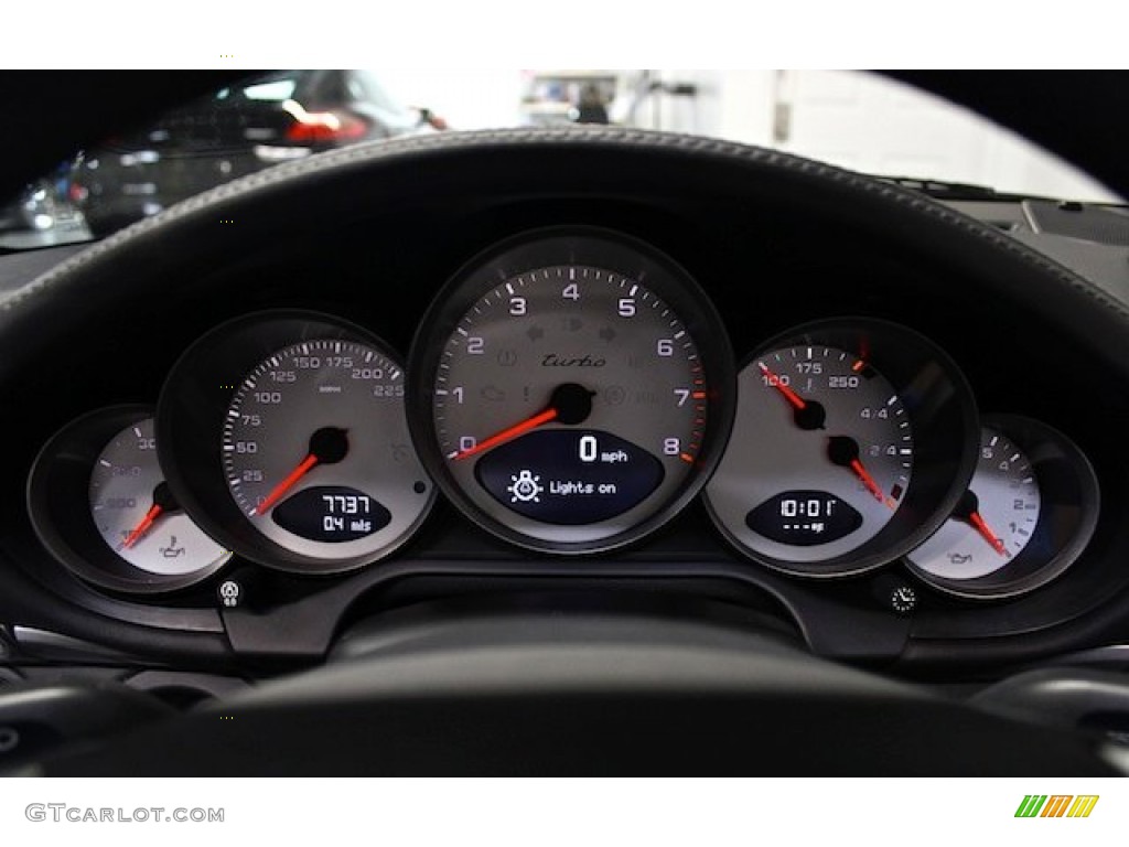 2009 Porsche 911 Turbo Cabriolet Gauges Photo #80679188