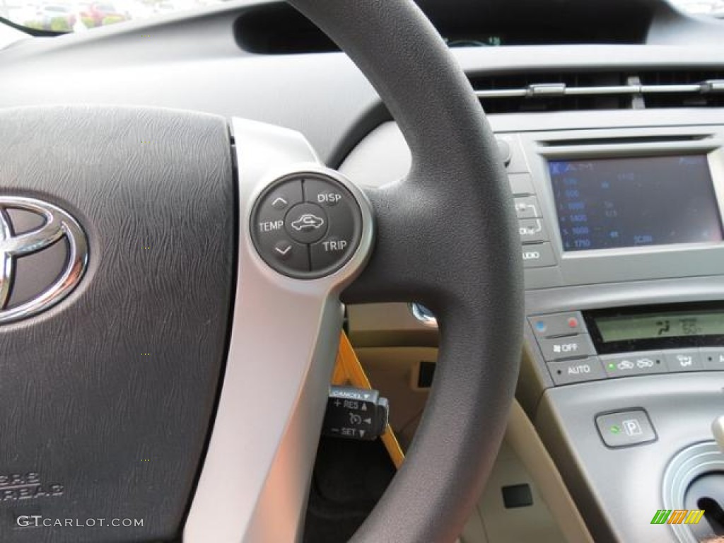 2013 Toyota Prius Two Hybrid Controls Photo #80680657