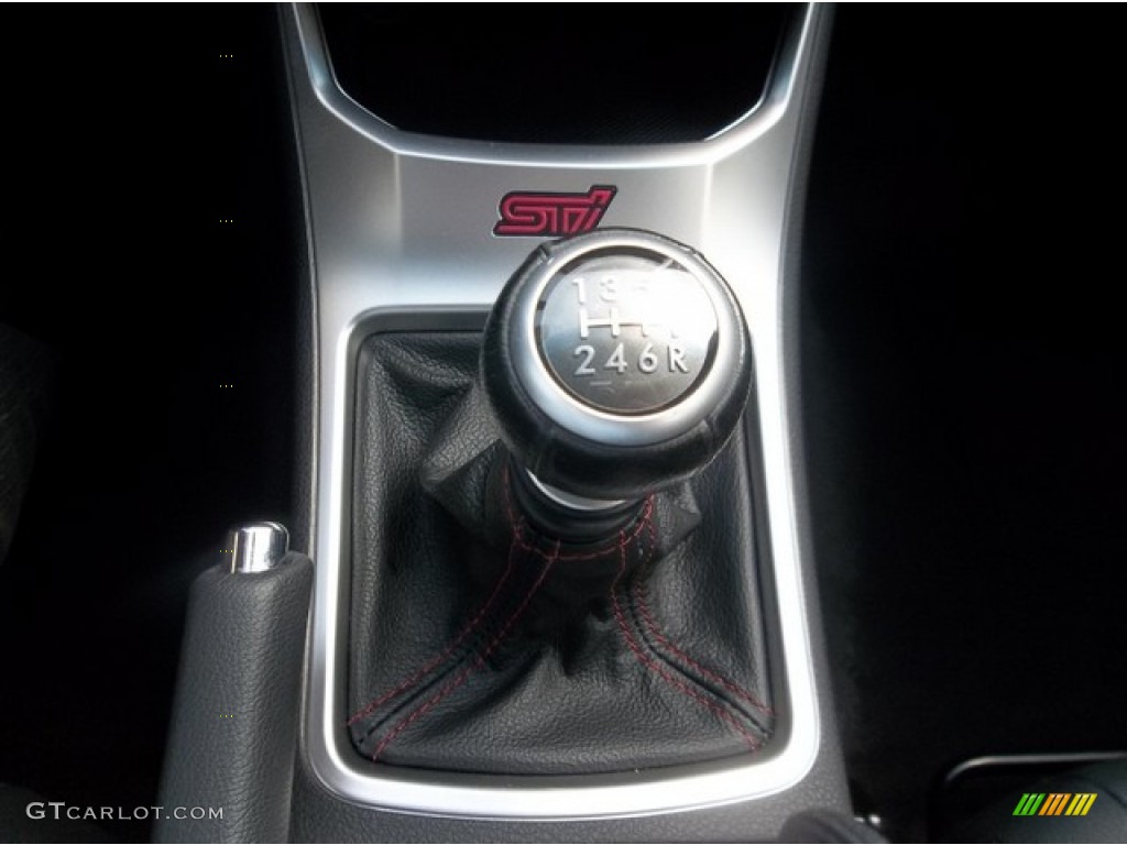 2012 Impreza WRX STi Limited 4 Door - Ice Silver Metallic / STi Limited Carbon Black photo #18