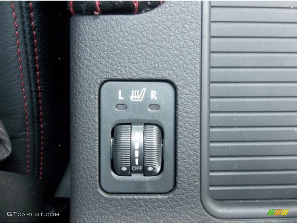 2012 Subaru Impreza WRX STi Limited 4 Door Controls Photo #80680790