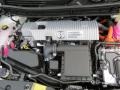 1.8 Liter DOHC 16-Valve VVT-i 4 Cylinder/Electric Hybrid 2013 Toyota Prius Two Hybrid Engine