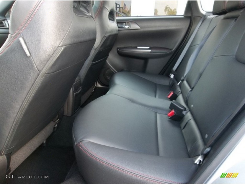 2012 Subaru Impreza WRX STi Limited 4 Door Rear Seat Photo #80680933