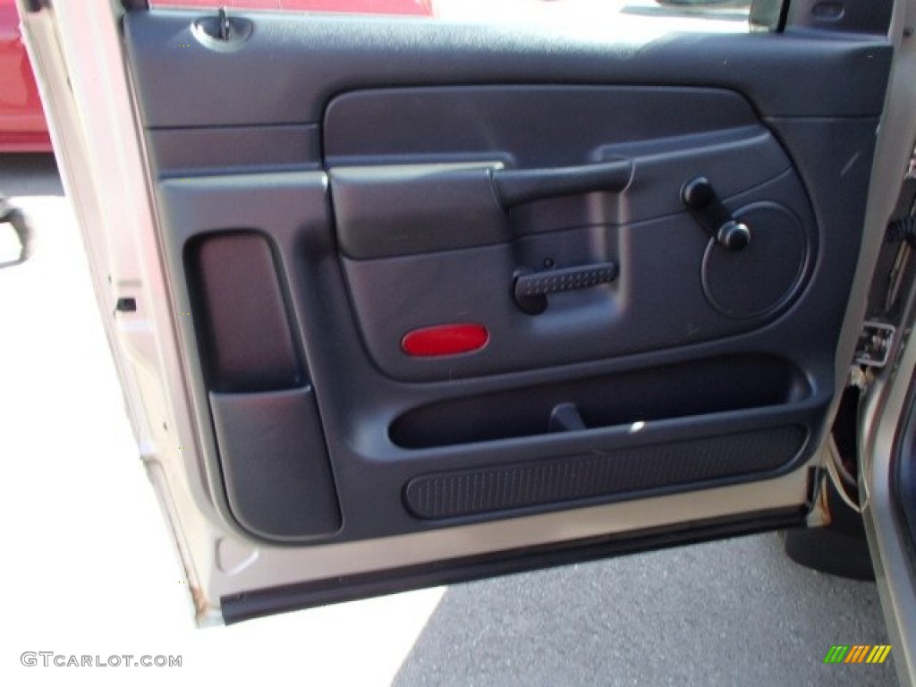 2005 Dodge Ram 1500 ST Regular Cab 4x4 Dark Slate Gray Door Panel Photo #80681528