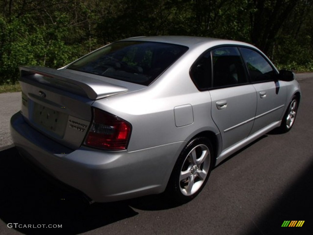 2005 Legacy 2.5 GT Limited Sedan - Brilliant Silver Metallic / Charcoal Black photo #8