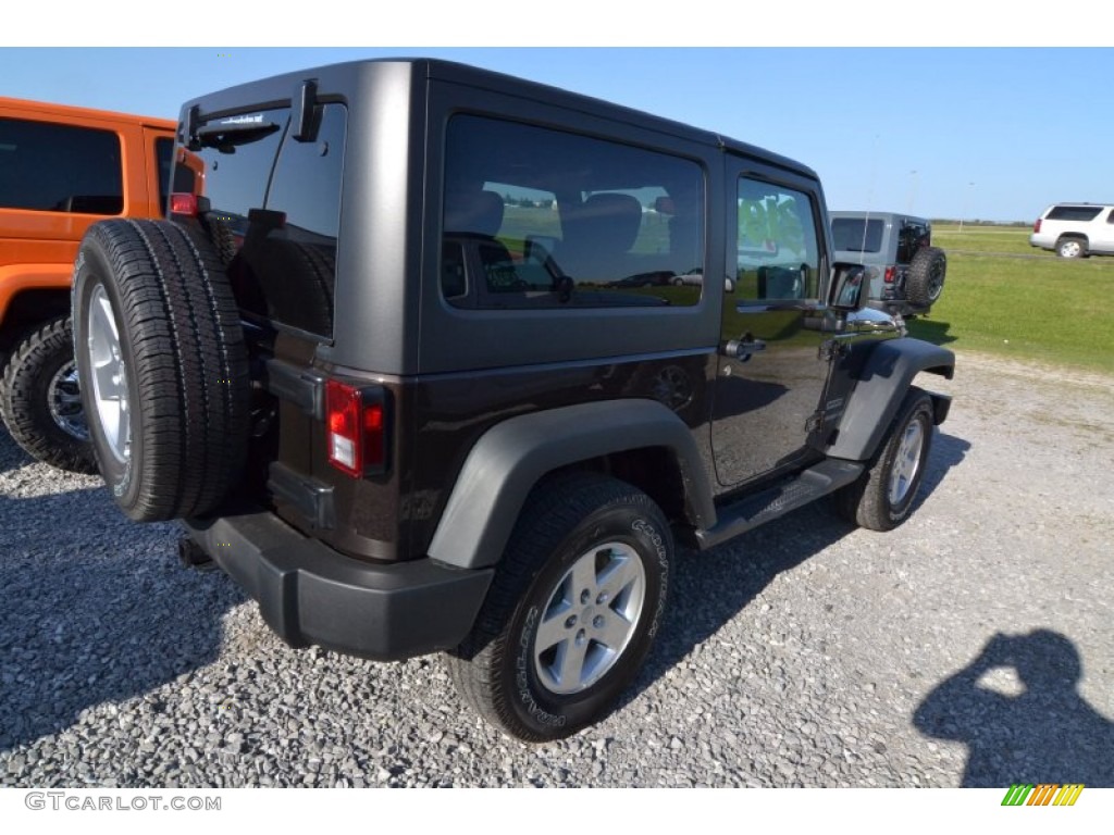 2013 Wrangler Sport S 4x4 - Rugged Brown / Black photo #3