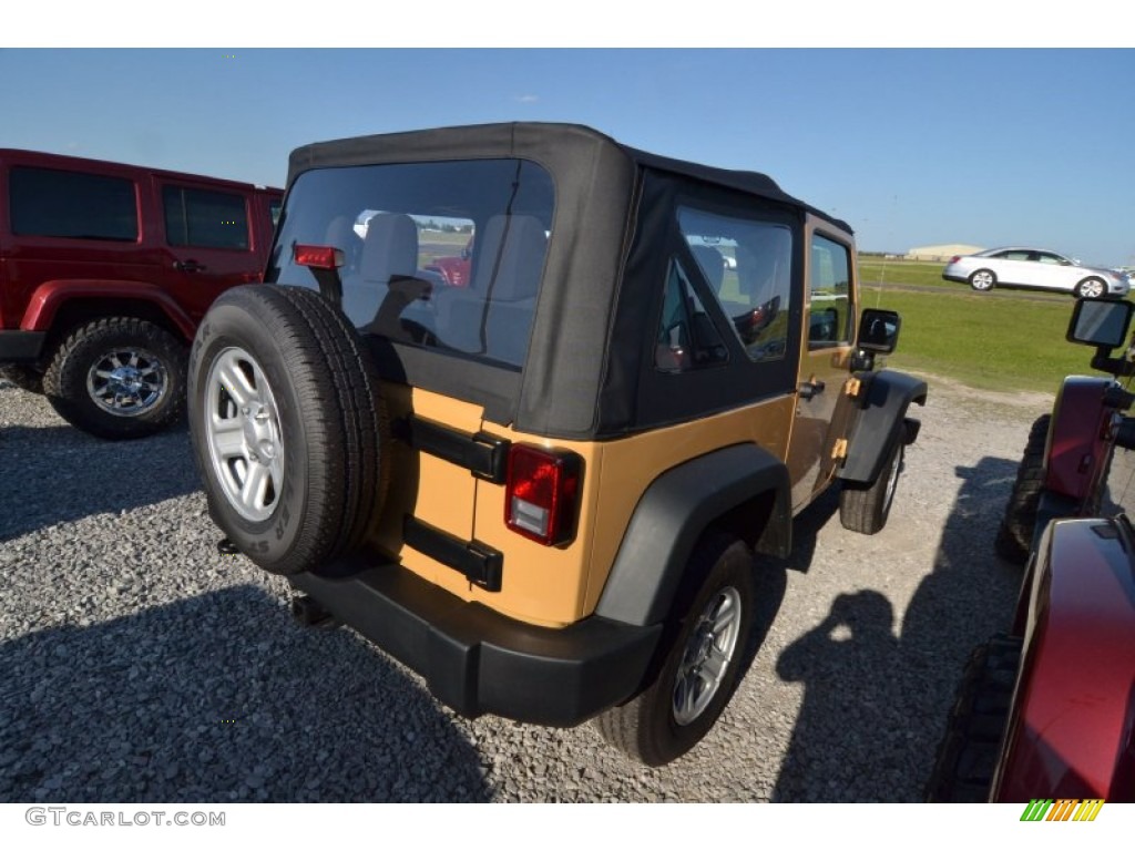 2013 Wrangler Sport 4x4 - Dune Beige / Black photo #3