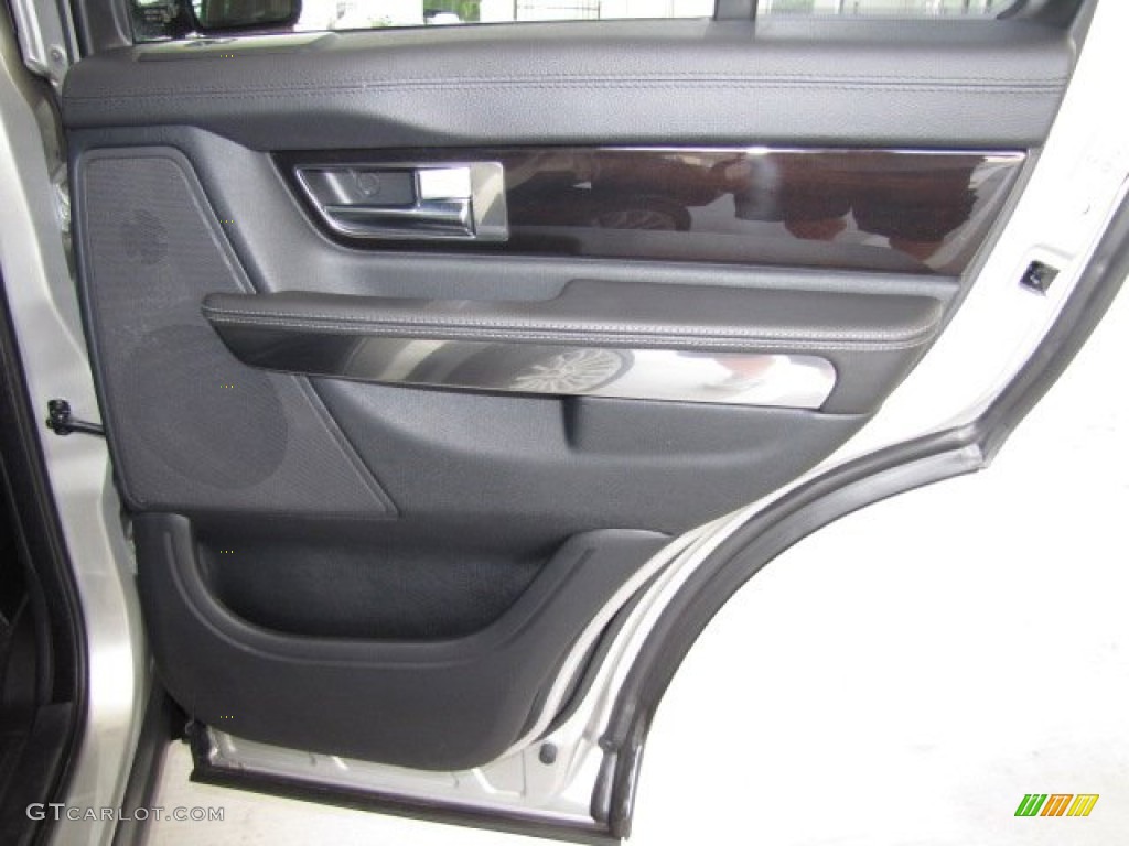 2011 Land Rover Range Rover Sport HSE Ebony/Ebony Door Panel Photo #80682471