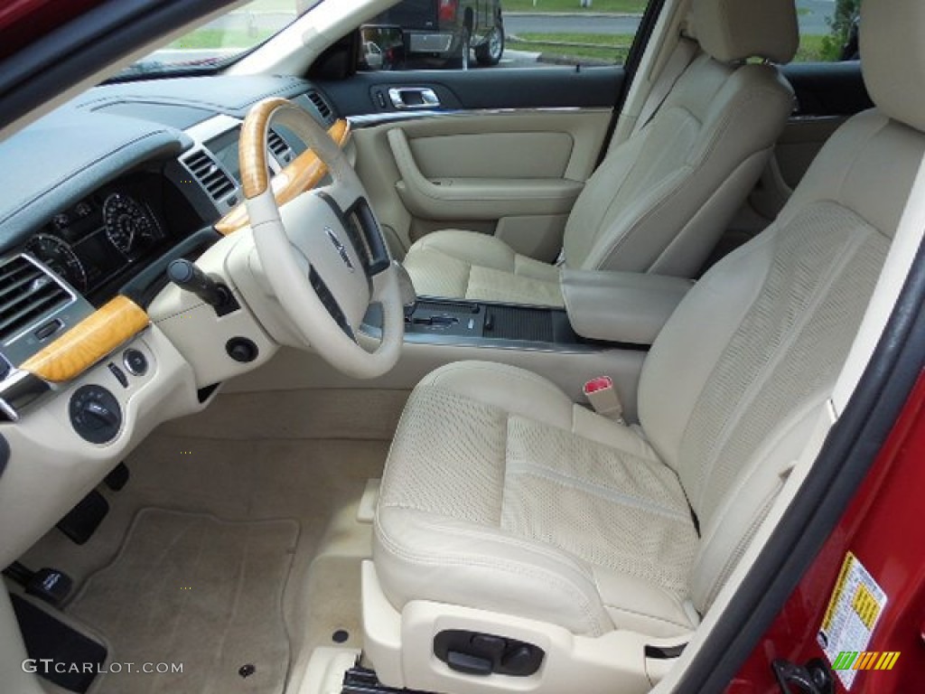 Light Camel Interior 2009 Lincoln MKS Sedan Photo #80682846