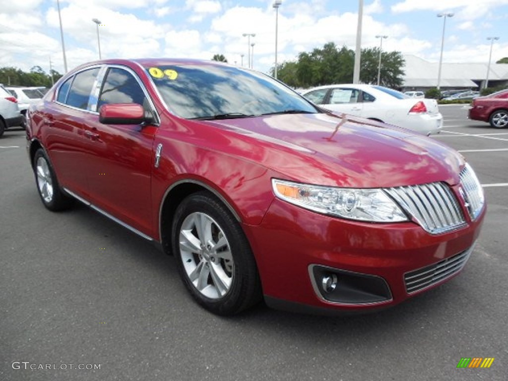 Sangria Red Metallic 2009 Lincoln MKS Sedan Exterior Photo #80682975