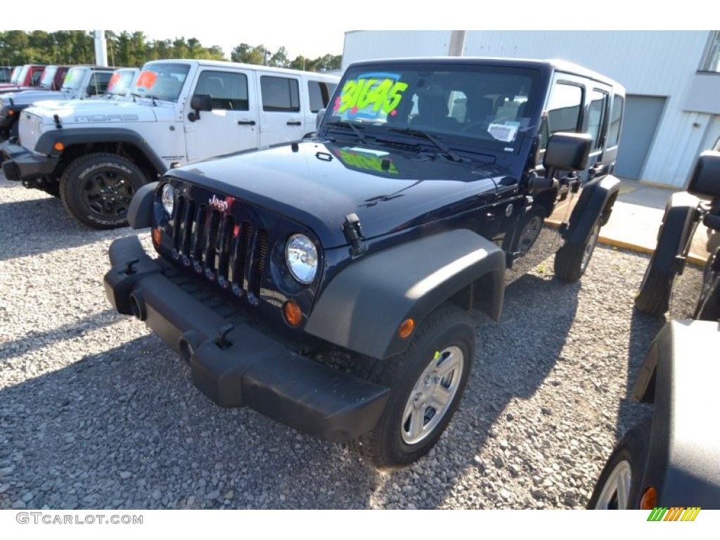 True Blue Pearl Jeep Wrangler Unlimited