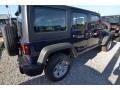 2013 True Blue Pearl Jeep Wrangler Unlimited Sport 4x4  photo #3