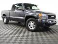 Carbon Metallic 2004 GMC Sierra 1500 SLE Extended Cab 4x4 Exterior