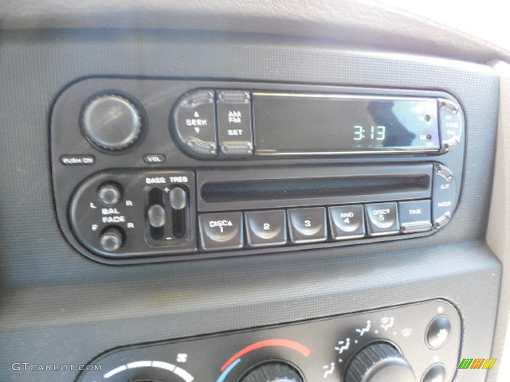 2004 Dodge Ram 1500 SLT Regular Cab Audio System Photos