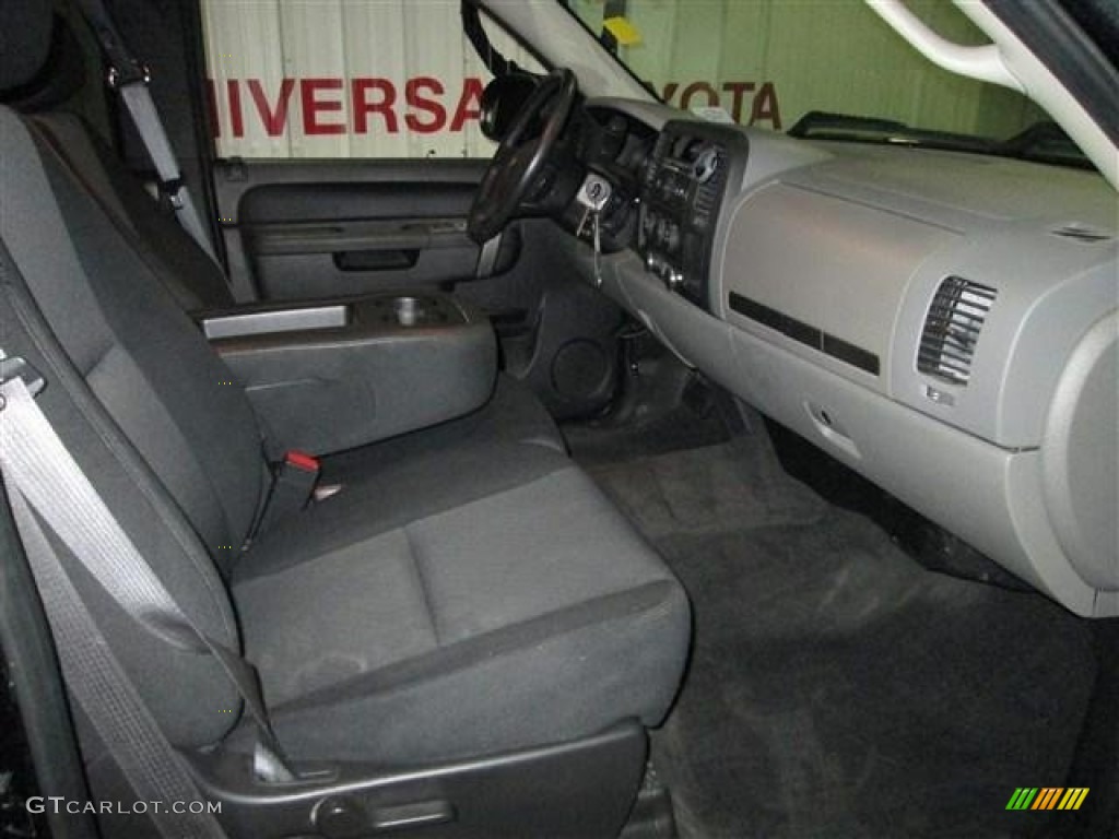 2011 Silverado 1500 LS Extended Cab - Black / Dark Titanium photo #17